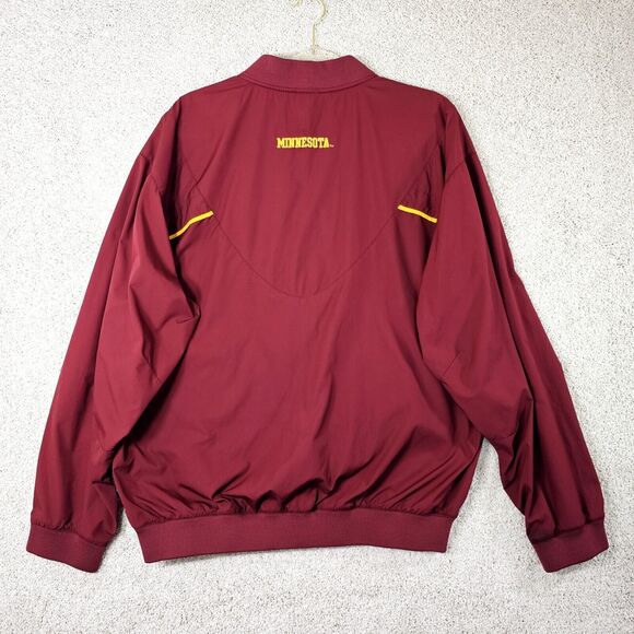 2000s VTG Nike Univ of MN Clima Fit Half Zip Pullover Jacket Size Medium - Picture 2 of 11